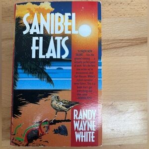 Sanibel Flats by Randy Wayne White. Doc Ford Paperback Novel. Florida 1991.